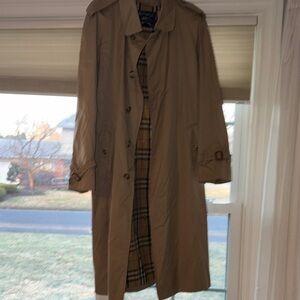 Burberry Tan Trench Coat